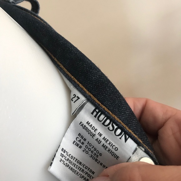 Hudson Skinny Jeans Mid-Rise Size 27 - Picture 6 of 7